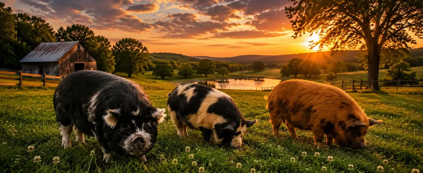 Kunekune pigs and small-farm care in Alabama