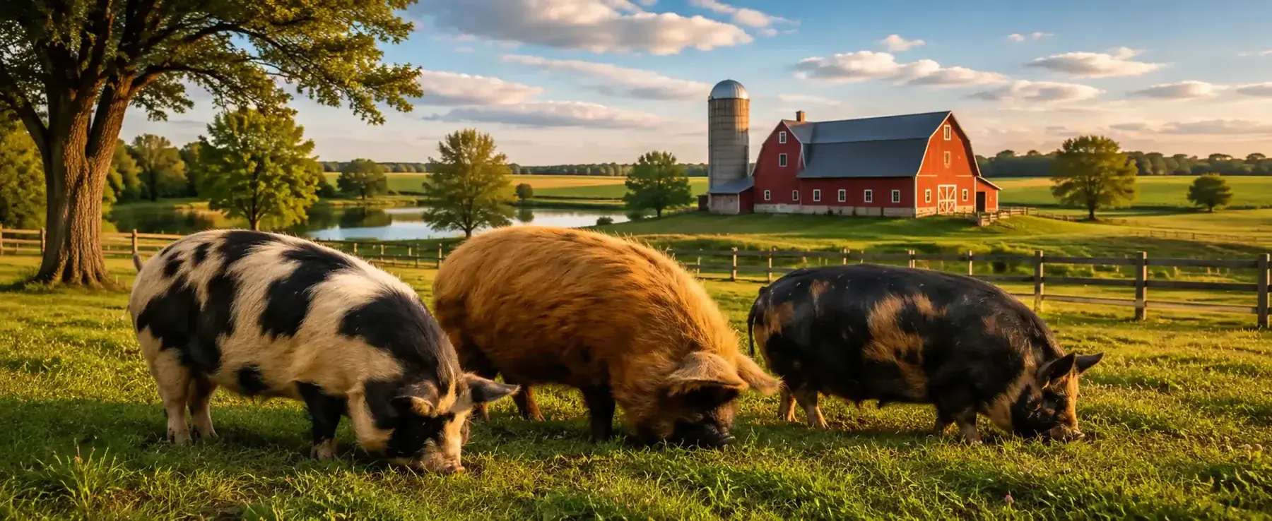 Kunekune pigs and small-farm care in Illinois