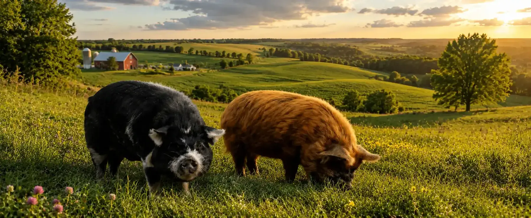Kunekune pigs and small-farm care in Iowa