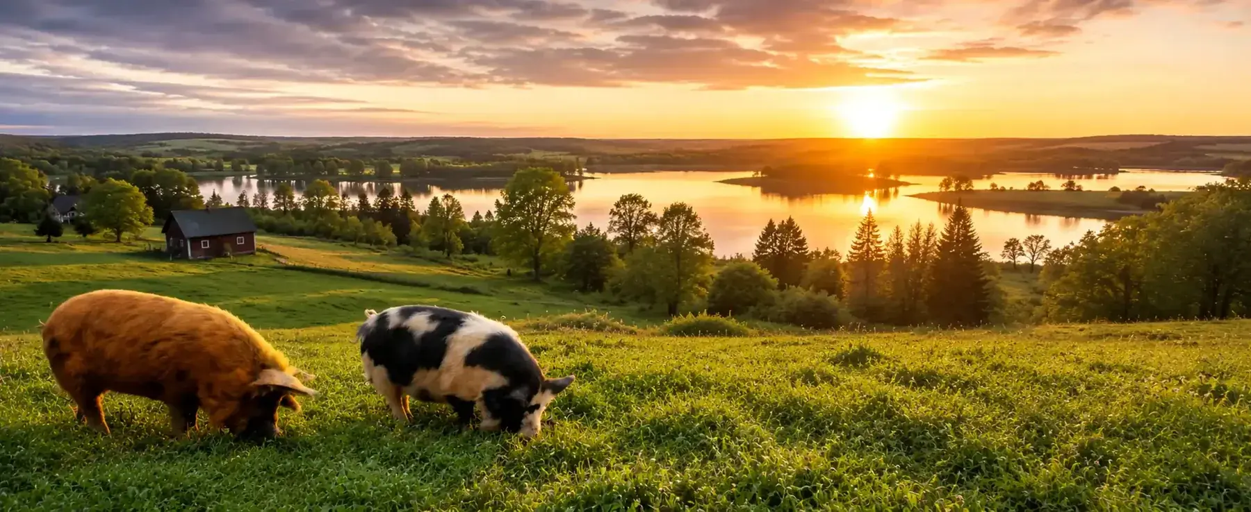 Kunekune pigs and small-farm care in Minnesota