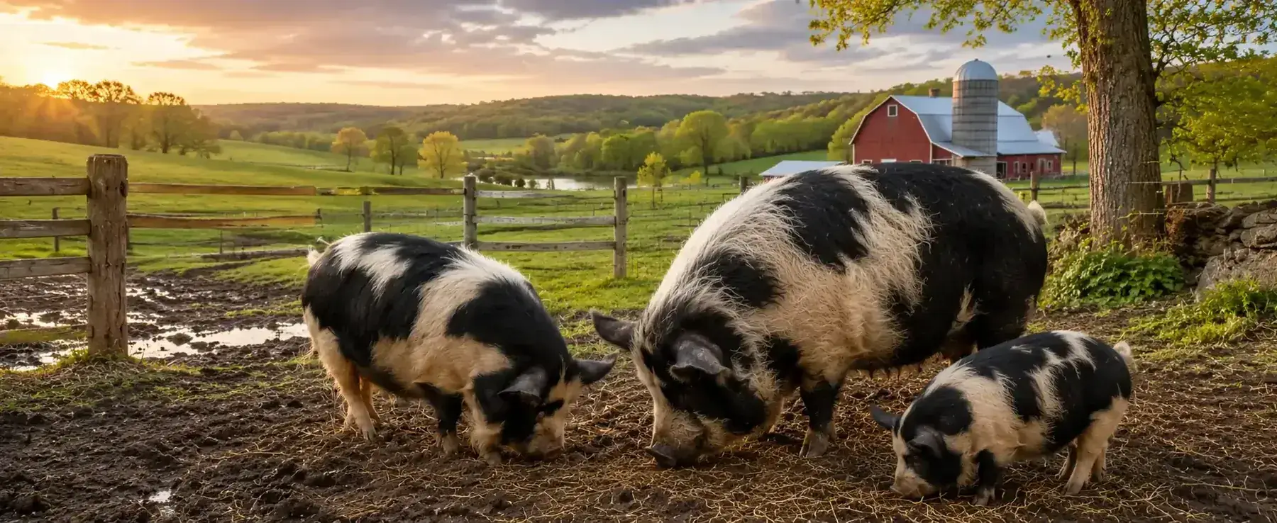 Kunekune pigs and small-farm care in Ohio