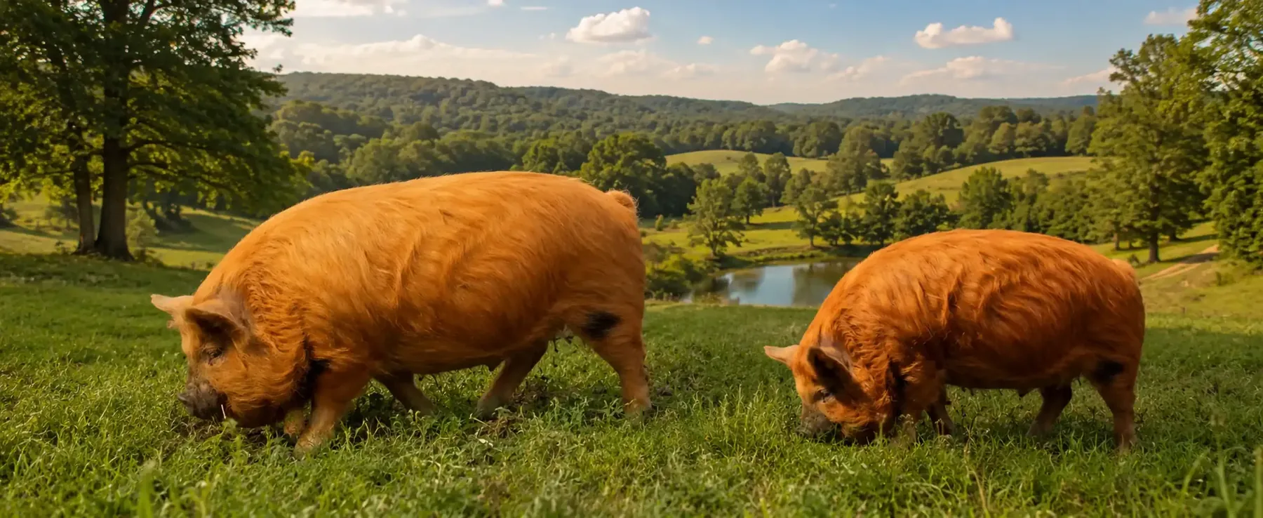 Kunekune pigs and small-farm care in Tennessee