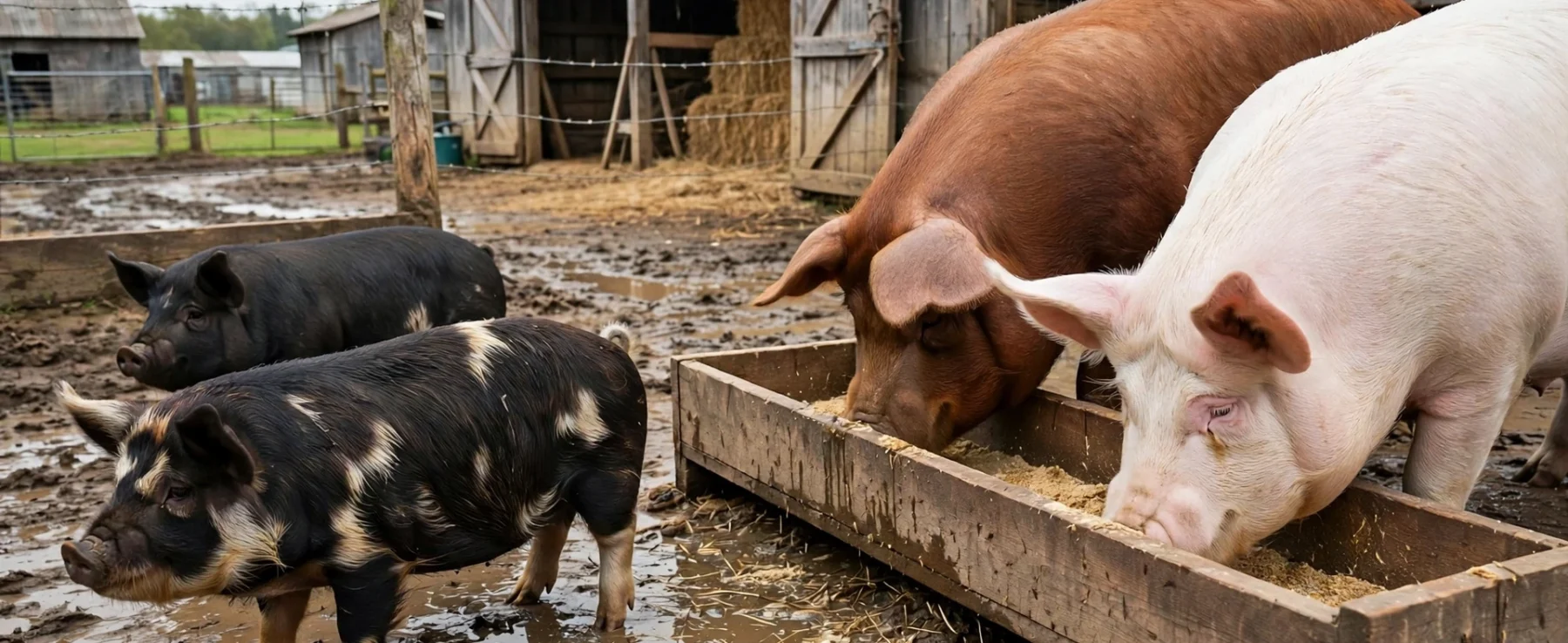 Dangers of Running Kunekune Pigs With Other Pig Breeds