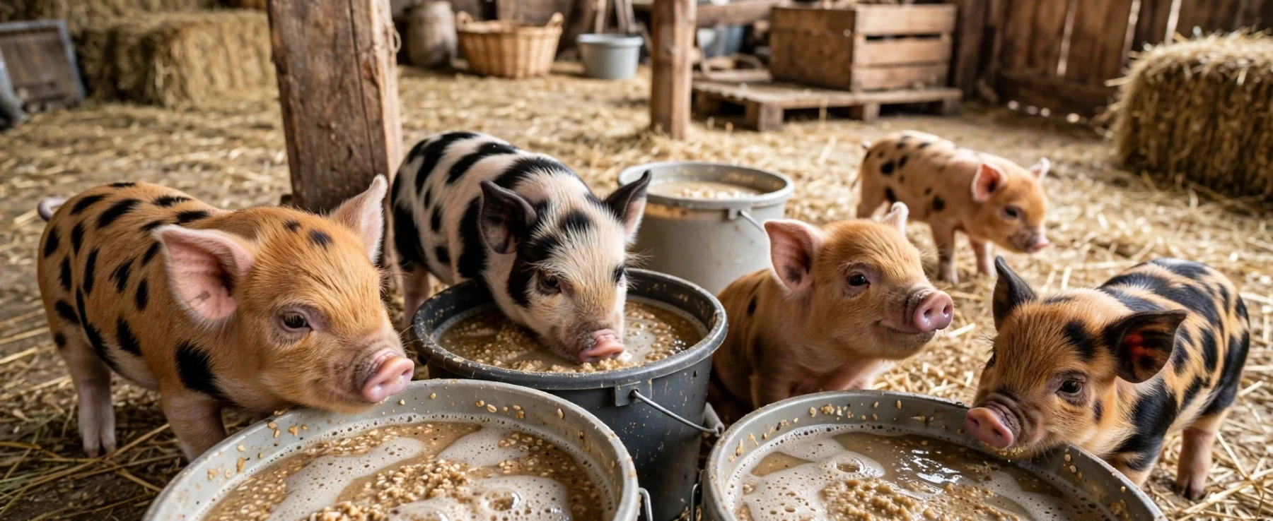 How to Make Fermented Feed for Kunekune Piglets the Right Way