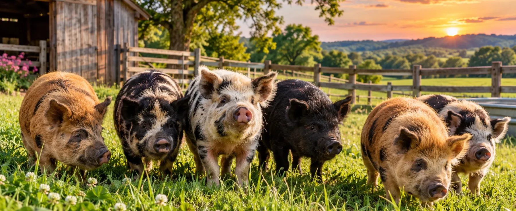 Summer Sale Time at BF Farm: Our Remaining Kunekune Piglets Are Discounted