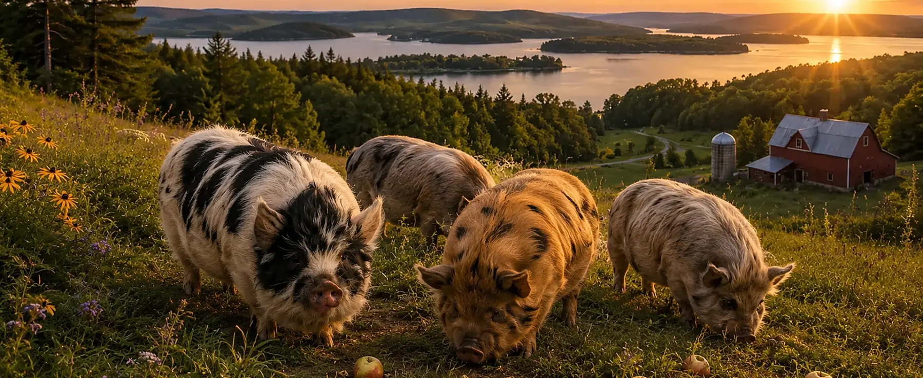 The Kunekune Pig in America