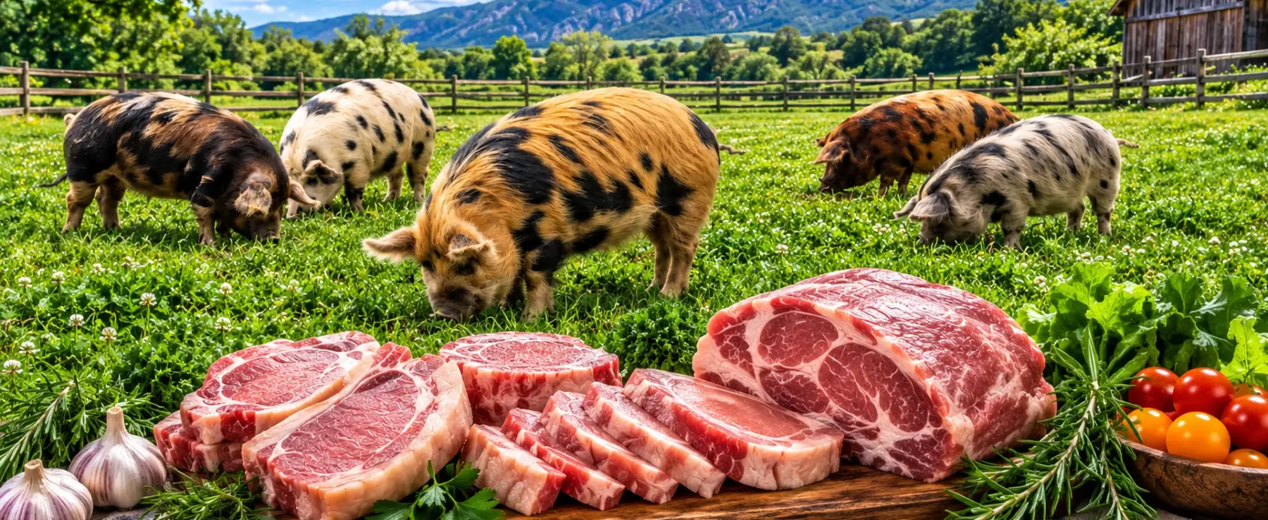Kunekune Pigs for Meat