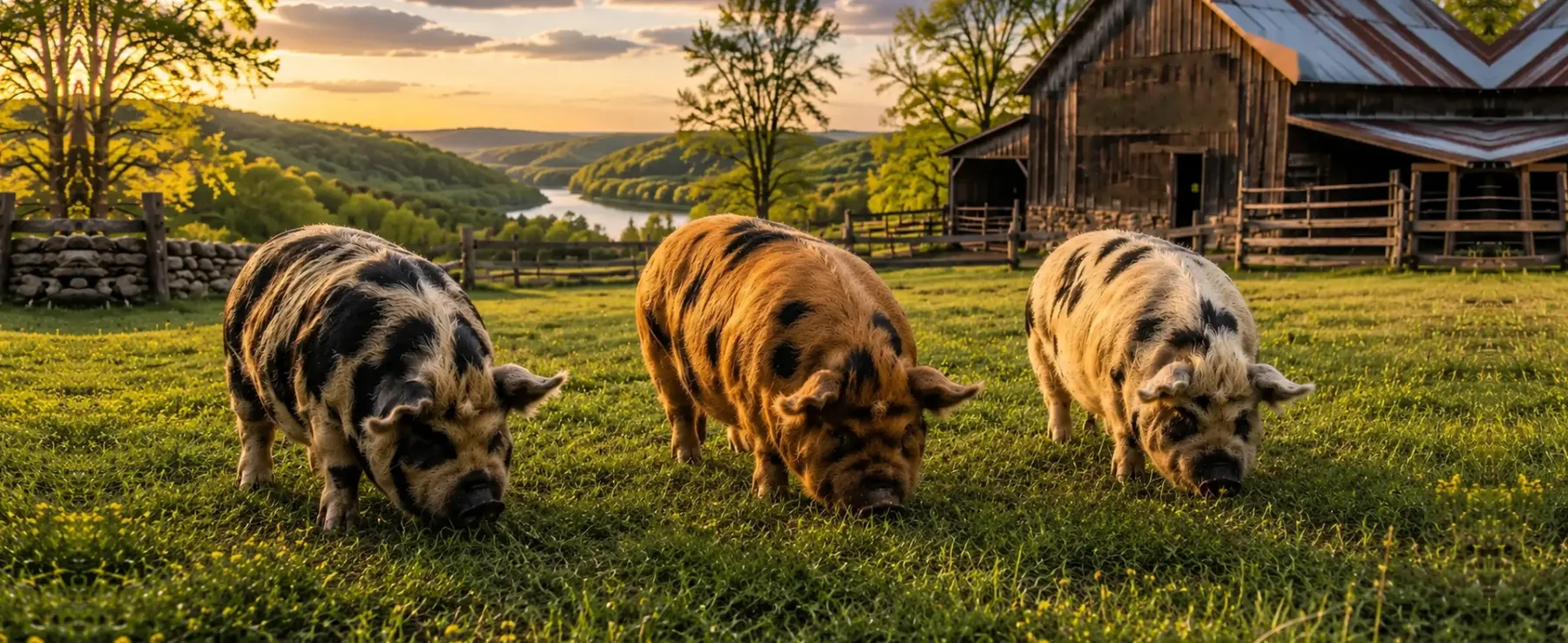 Benefits of Raising Pasture Pigs