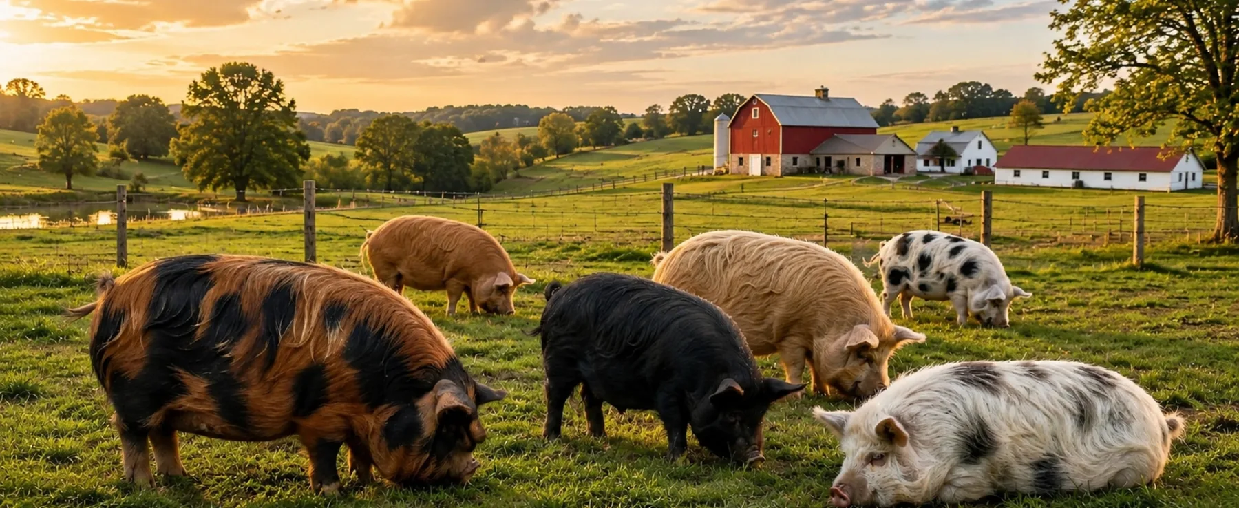 Welcome to BF Farm Kunekune Pigs
