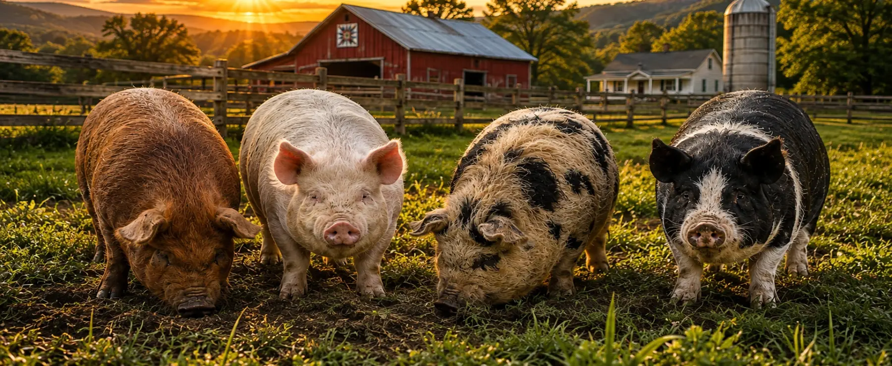 Kunekune Pigs: A Comparison with Other Pig Breeds