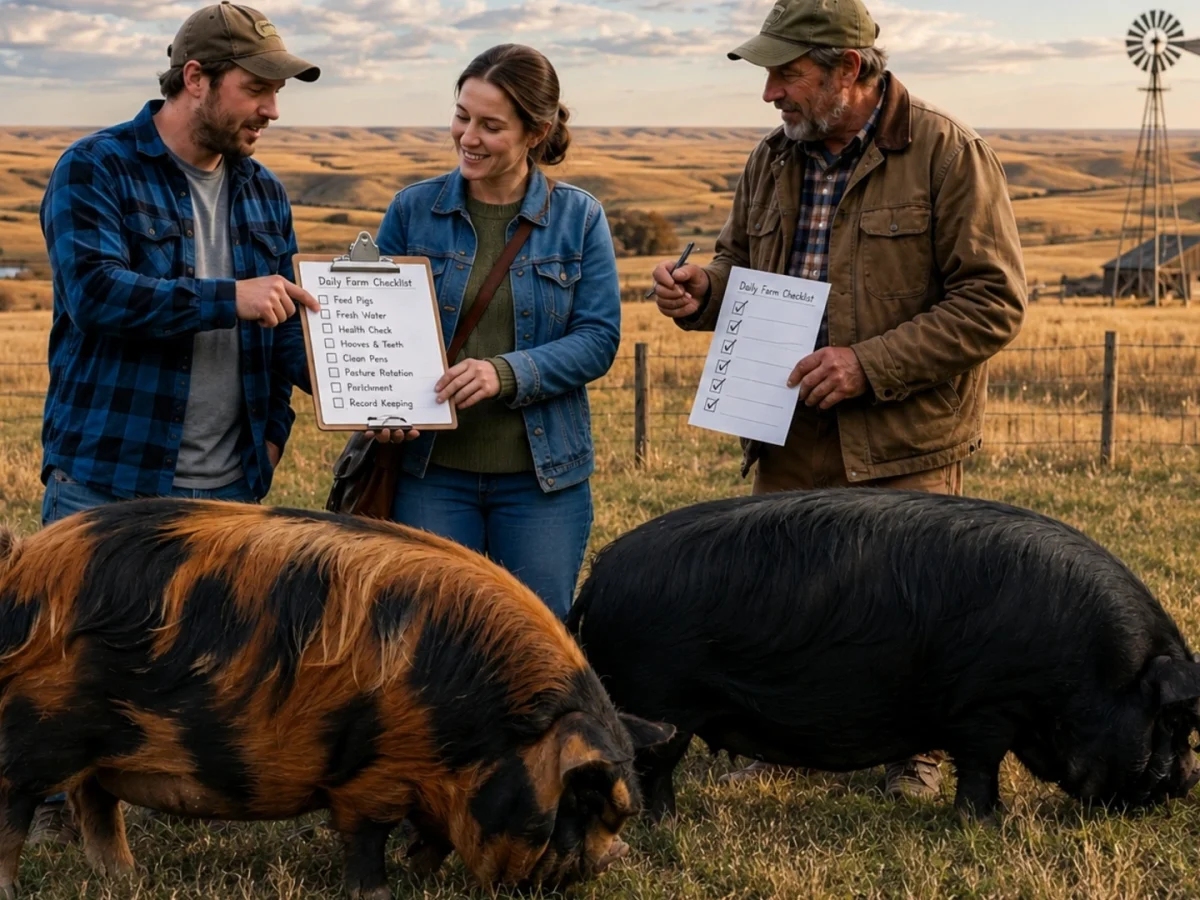 Long-term Kunekune pig ownership