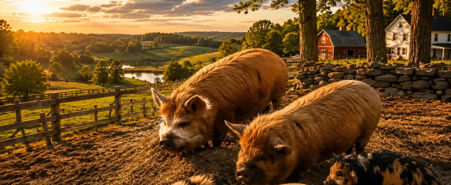 Discover Kunekune Swine at BF Farm Kunekune Pigs: Your Guide to Kunekune Pigs