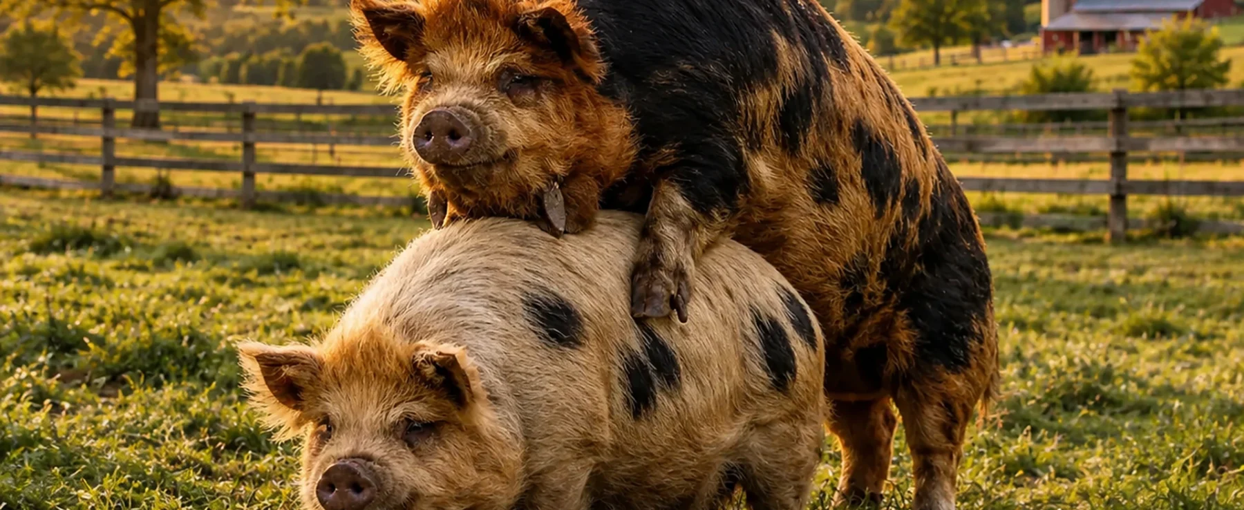 Breeding Kunekune Pigs: Our Once-a-Year Spring Farrowing Approach