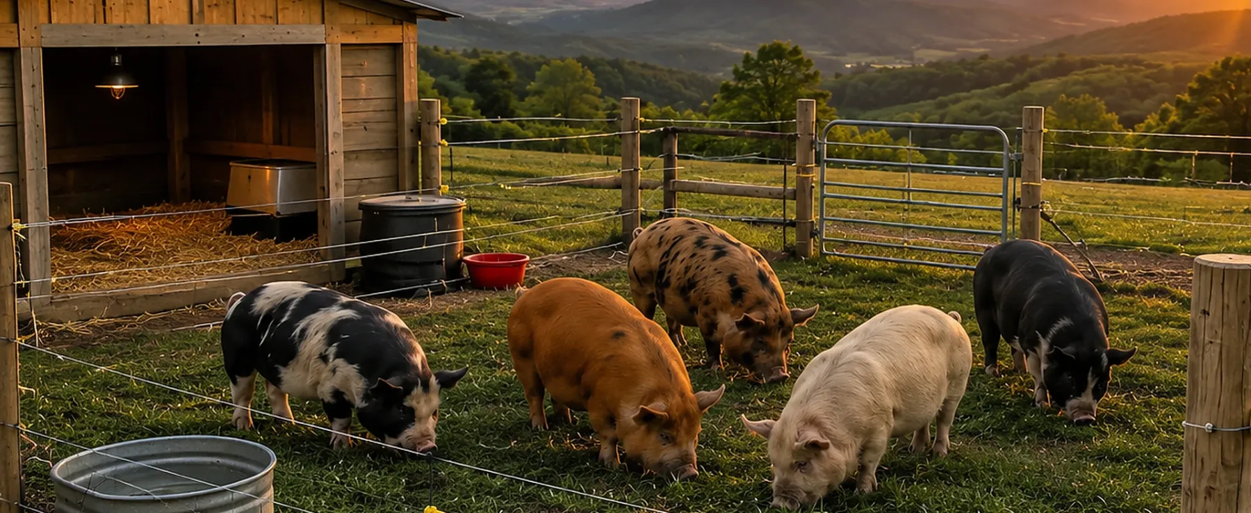 Quarantine Pen Setup for New Kunekune Pigs: First 30 Days After Pickup
