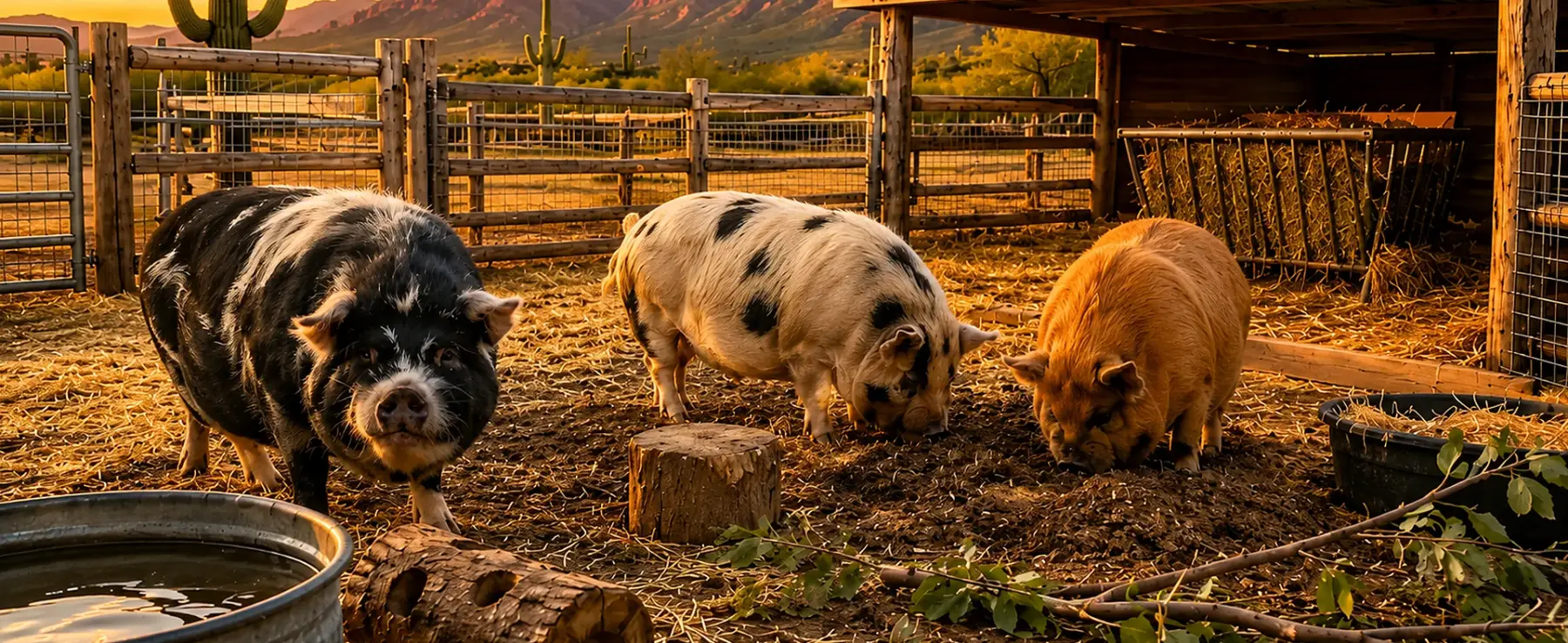 From Free Range to Pen Life: Keeping Our Kunekune Pigs Happy Without 24/7 Grass