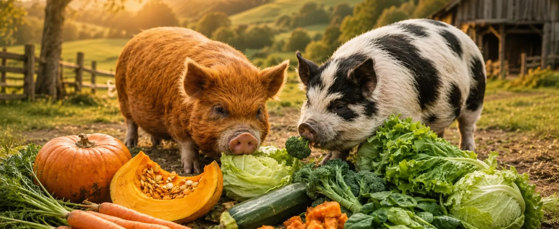 Best Vegetables for Kunekune Pigs: A Nutritional Guide