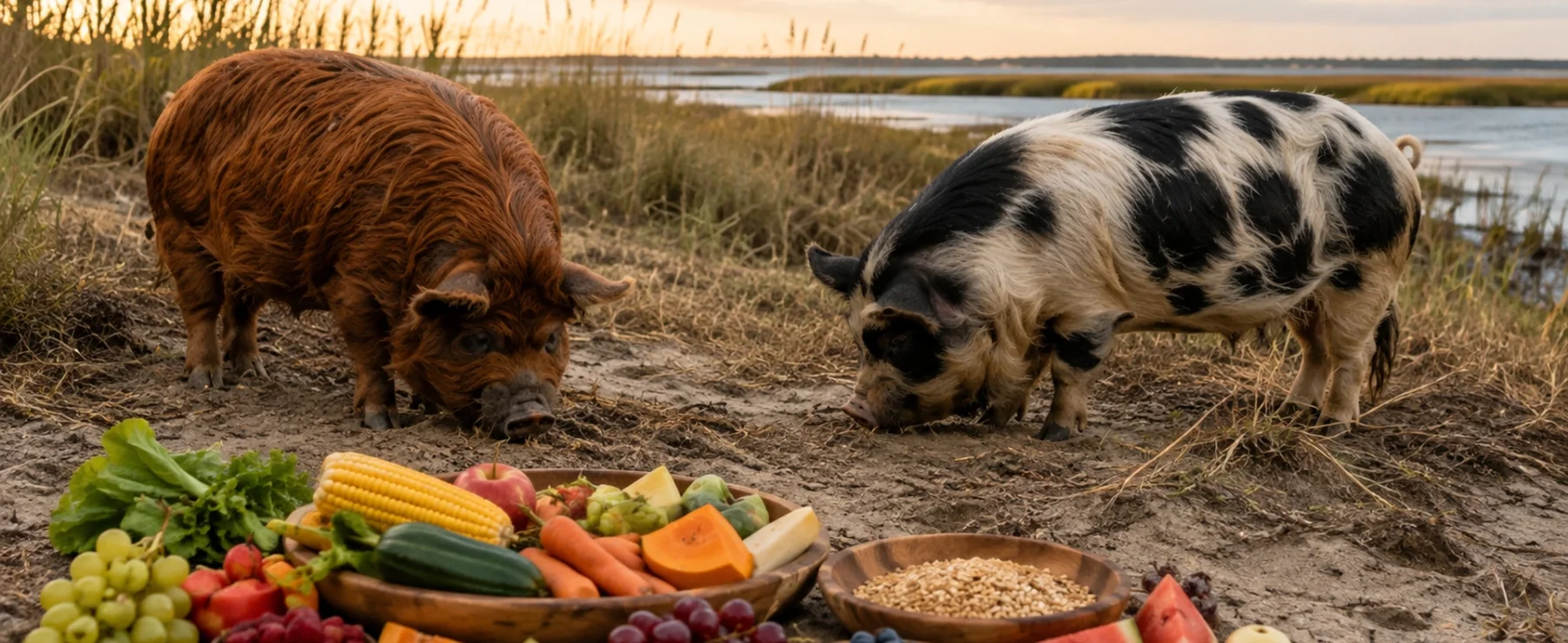 Finicky Eaters: Tips for Feeding Your Kunekune Pig