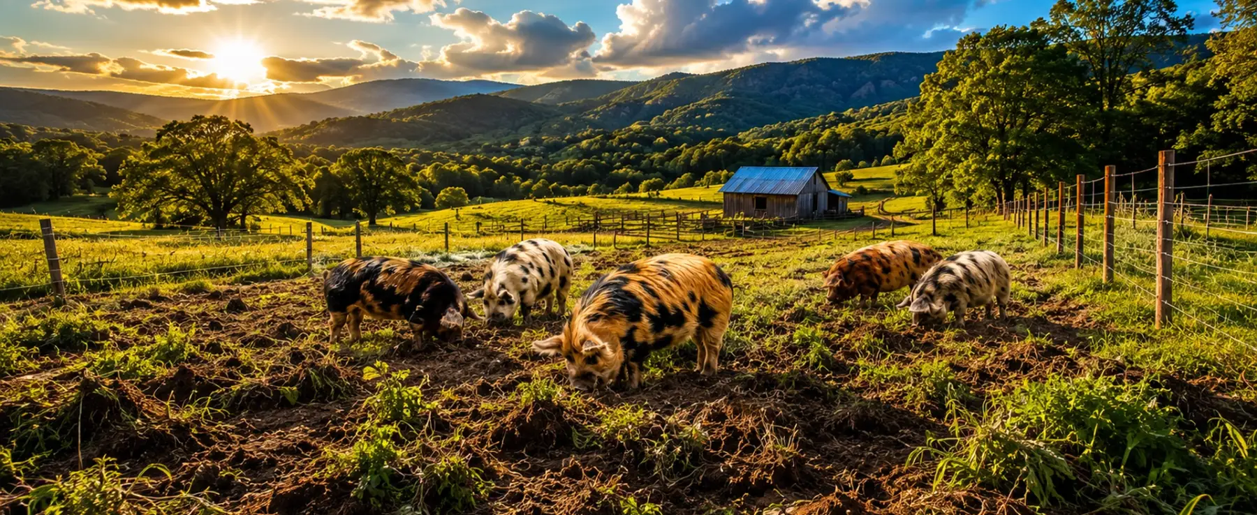 Kunekune Pigs for Sustainable Land Management