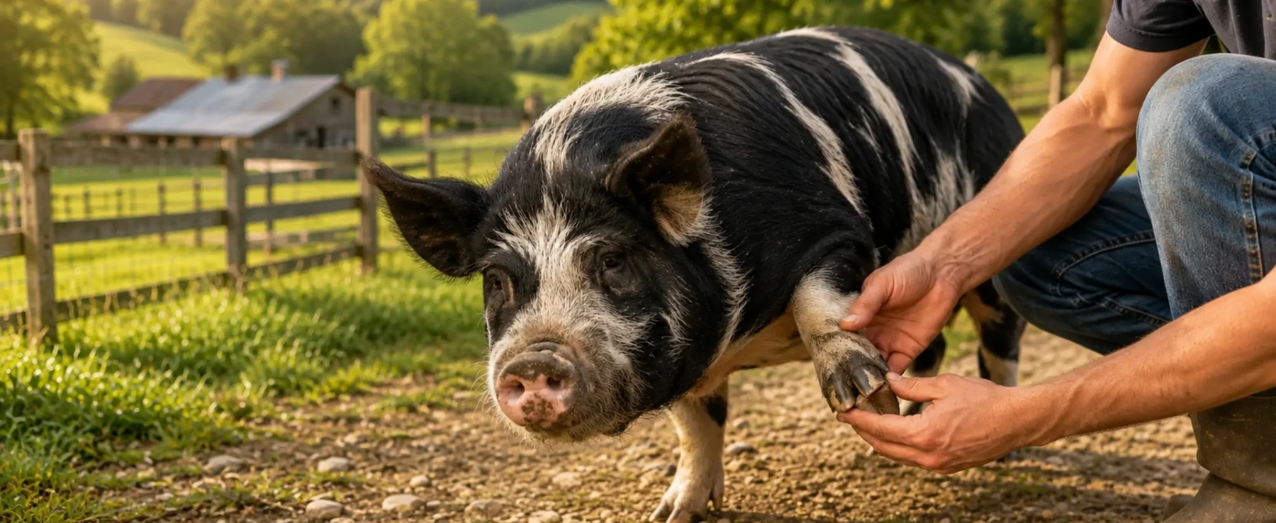 Kunekune Pig Hoof Care: Trimming, Natural Wear, Warning Signs, and When to Get Help