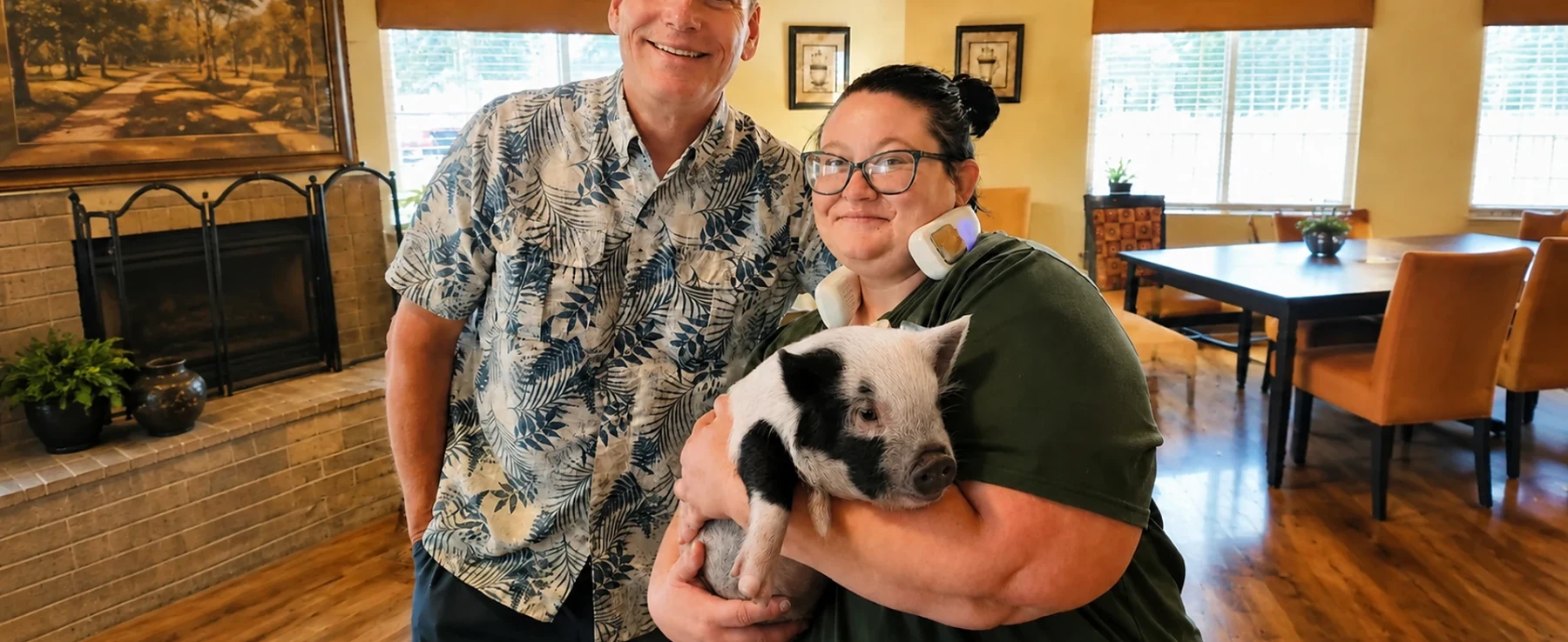 BF Farm Kunekune Pigs Therapy Pig Program
