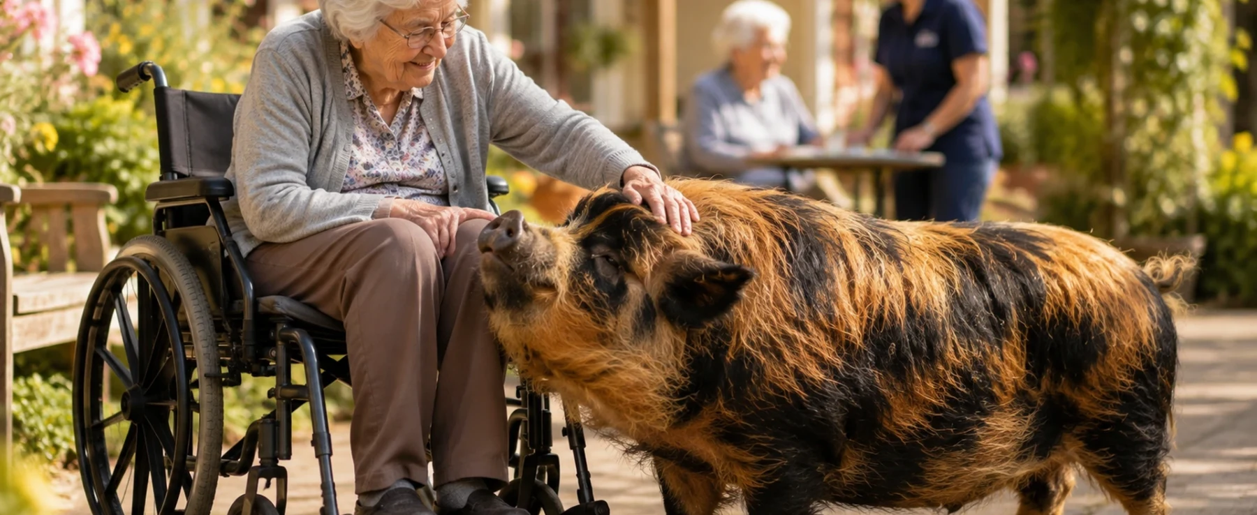 Pigs as Therapy Animals: Heroes in Healing