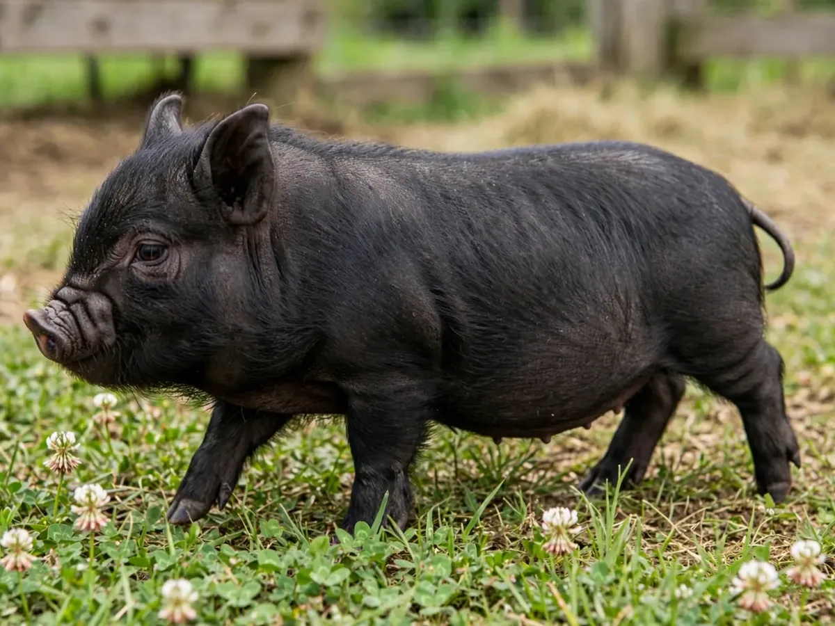 Kunekune pig